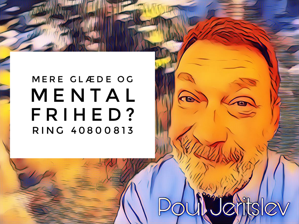 Mere glæde og mental frihed - ring 40800813 Mere glæde og mental frihed - ring 40800813